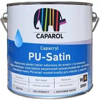 Caparol Lack Caparol Capacryl PU-Satin 2,4L Weißlack Seidenmatt Lack Kratzfest