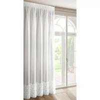 Eurofirany Vorhang ROSES (1 St), Kräuselband, transparent, Polyester, Sanfte Gardinen mit Rosen 140x250 400x160 70x150 350x250 350x160