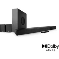Teufel CINEBAR 22 Surround für Dolby Atmos "7.1-Set" Soundbar (Bluetooth, 215 W, kabelloser T 6 Subwoofer)