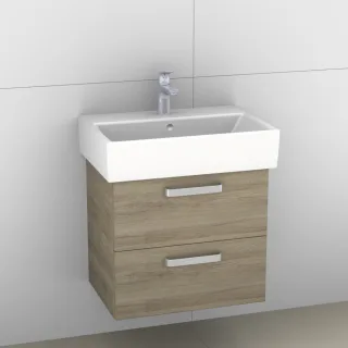 Artiqua 414 Waschtischunterschrank für Memento 513360, 513362 Sanremo Eiche quer NB, 414-WU2L-V23-71 414-WU2L-V23-7144-428
