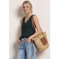 STREET ONE Shirttop mit dekorativem Crochet-Tape, unifarben