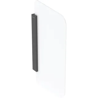 Geberit Urinaltrennwand, Halter: schwarzmatt 115205TD1