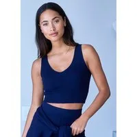 Copenhagen Studios Stricktop aus hochwertigem Rippstrick, Loungewear