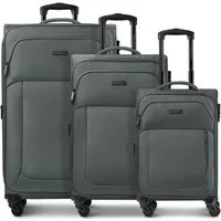 Police Trolleyset San Francisco, 4 Rollen, (3-teilig, 3 tlg), Polyester