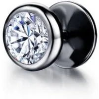 Firetti Single-Ohrstecker Schmuck Geschenk Ohrschmuck einzeln Glamour, mit Zirkonia (synth)