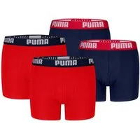 PUMA Boxershorts BOYS EVERYDAY BASIC BOXER 4P (Packung, 4-St., 4er-Pack)