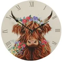 Next Wanduhr Wanduhr, Hamish das Hochlandrind