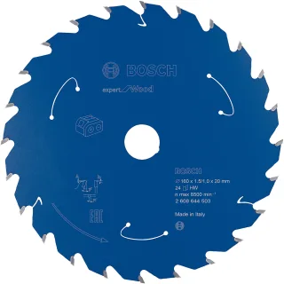 Bosch Akku-Kreissägeblatt Expert for Wood ø 160 mm - 2608644503