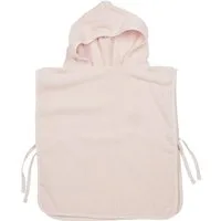 Meyco Baby Badeponcho Soft Pink, 100% Baumwolle, Seil/Bändchen, 1-3 jaar