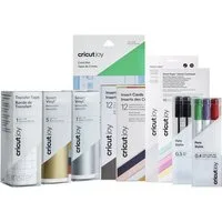 Cricut Plotterpapier Joy Materials Starter Bundle, Vinyl, Folie, Stifte Set