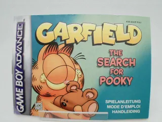 Garfield: The Search for Pooky [Game Boy Advance] Anleitung