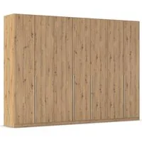 OTTO home Drehtürenschrank Kleiderschrank Schrank Garderobe AGORDO Schlafzimmer (in zwei Griff-Farben, Breiten 91-405 cm, Dekor- oder Hochglanzfront) durchdachte Innenausstattung, in 8 Breiten und 2 Höhen MADE IN GERMANY