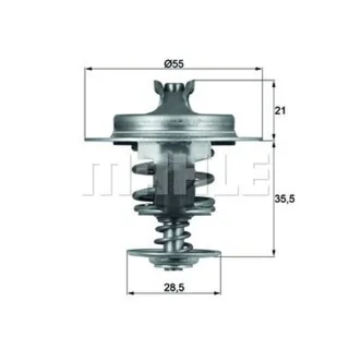 Behr Thermostat mit Dichtung Fiat Hyundai Peugeot Renault Suzuki Toyota