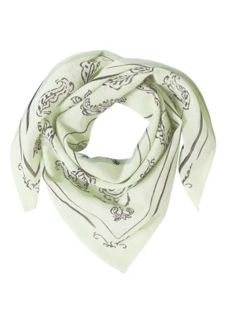 CECIL - Bandana mit Paisley-Print grün