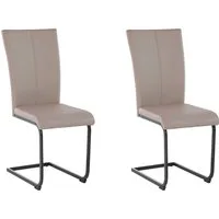OTTO home Freischwinger Oliver (Set, 2 St), Stuhl belastbar bis 120 Kg