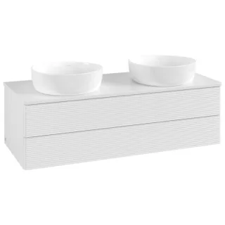 Villeroy & Boch Antao Waschtischunterschrank 1200x360x500mm K24150GF mit Struktur FK/AP: GF/0