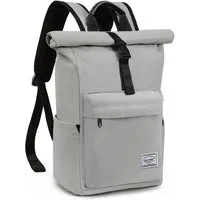 TAN.TOMI Cityrucksack Rolltop Rucksack Damen Herren, Rucksack Laptop Tasche 15,6 Zoll (Damen Herren weit öffenbar, Rolltop Rucksack wasserdicht), Backpack Daypack für Schule,Fahrradfahren,Freizeit und Reise