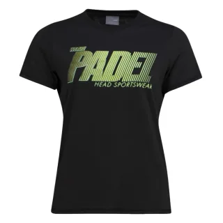 Head - "Padel" T-Shirt für Damen, Sport (Schwarz)