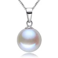 Kim Johanson Kette mit Anhänger 10mm Perle, 925 Silber
