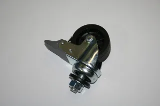 ELMAG Lenkrolle mit Bremse (Durchm. 60mm, M12, H=80) - 9100513