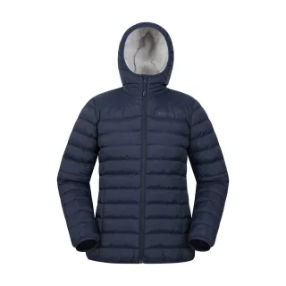 Mountain Warehouse Damen/Damen Kunstfell gefütterte wattierte Jacke (Navy)