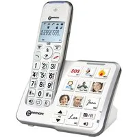 Geemarc Geemarc AMPLIDECT 295 PHOTO Schnurloses Seniorentelefon Anrufbeantwort Seniorentelefon