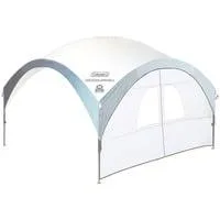 Seitenwand mit Eingang, für FastPitch Shelter L, Seitenteil silber, 3,65m