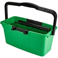 Unger Putzeimer Unger 12 Liter Eimer NEU QB12B, Zwei Ausgüsse, Messskala
