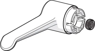 Hansa Absperrgriff HANSA 1004311V L=150 mm chr 1004311V