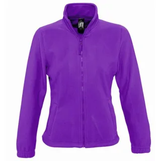 SOLS Womens/Ladies North Full Zip Fleece Jacket (dunkelviolett)