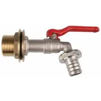 KLASEBO® Auslaufventil Tankdurchführungs Set mit 3/4" Auslaufhahn