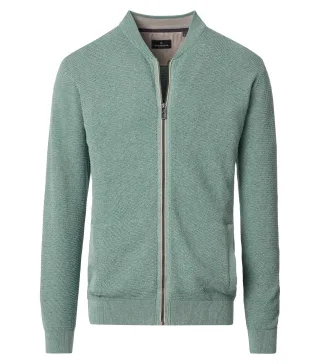 CASAMODA - Strickjacke grün - Gr. - M