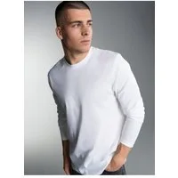Trigema T-Shirt TRIGEMA Langarmshirt aus 100% Baumwolle (1-tlg)