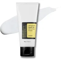 Cosrx Tagescreme Advanced Snail 92 All in One Cream Tube 50g – Feuchtigkeitsspendende Gesichtscreme mit 92 % Schneckenschleim – Regenerierend, beruhigend, & glättend – Für alle Hauttypen – Parfümfrei – K-Beauty Pflege