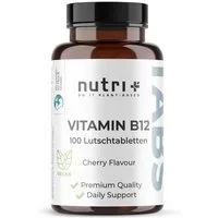 nutri+ Vitamin B12 Vegan Lutschtabletten Kapseln