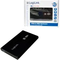 LogiLink Super Speed USB 3.0 Aluminium-Gehäuse für 2,5'' SATA HDD HDD-Festplatte (0) 2,5"