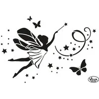 Viva Decor Malschablone Schablone Elfenzauber, DIN A4