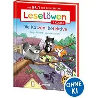 Leselöwen 1. Klasse - Die Katzen-Detektive / Katja Richert, Die Nr. 1 für den Lesestart - Mit Leselernschrift ABeZeh - Erstlesebuch für Kinder ab 6 Jahren