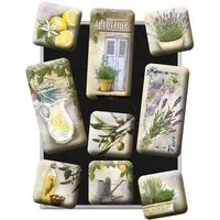 Nostalgic-Art Magnet 9tlg. Magnetset - Home & Country - Provence