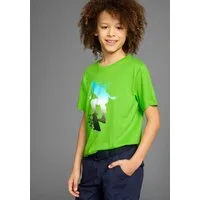 KIDSWORLD T-Shirt Skating - Druck Kurzarm, Basic-Passform, bedruckt, Rundhalsausschnitt