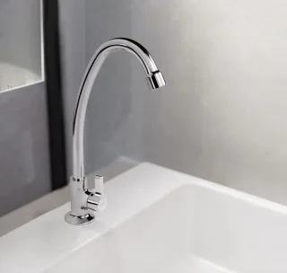 Tres Standventil mit seitlichem Hebel für Teeküche oder Waschtisch , 21530601 21530601