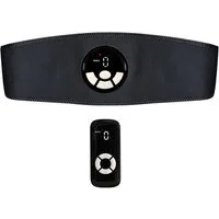 Tekoo EMS-Bauchmuskeltrainer mit Wärmefunktion, EMS Fitnessgürtel mit Heizung, Akku Bauchtrainer, (Bauchtrainer-Set, 3-teiliges Set), EMS mit 3-Stufen Wärmefunktion, Nutzung ohne Gel-Pads möglich