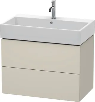 Duravit L-Cube Waschtischunterbau wandhängend Taupe Matt 784x459x544 mm - LC627709191 LC627709191