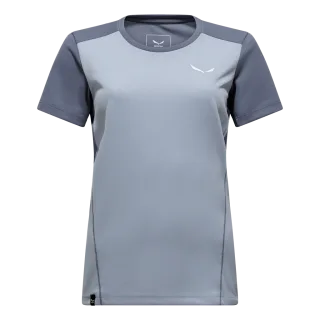 SALEWA - Sporty B 4 Dry'Ton Damen T-Shirt - Grau (Gr.42)