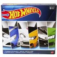 Mattel® Spielzeug-Auto Mattel HDH51 - Hot Wheels - European Car, Fahrzeuge, 1:64, 6er Pack