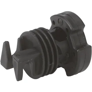 Kerbl Schraubisolator für Rundstabpfähle schwarz - 44387