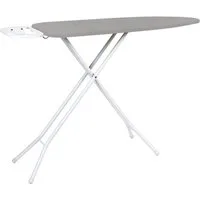 HTI-Living Bügelbrett Bügelbrett Grau Ilona, Bügelfläche 110x33 cm, Bügeltisch mit Bügeleisenablage