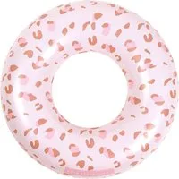 Swim Essentials Schwimmring Schwimmring 55 cm Alt Pink Leopard, Schwimmreifen Reifen Ring Schwimmhilfe