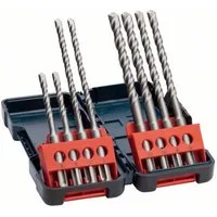 BOSCH Spiralbohrer SDS-Plus Bohrer-Set in Tough Box 2607019902
