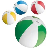 Macma Wasserball 4x Mini Strandball / Wasserball / Farbe: je 1x blau, rot, gelb und grü